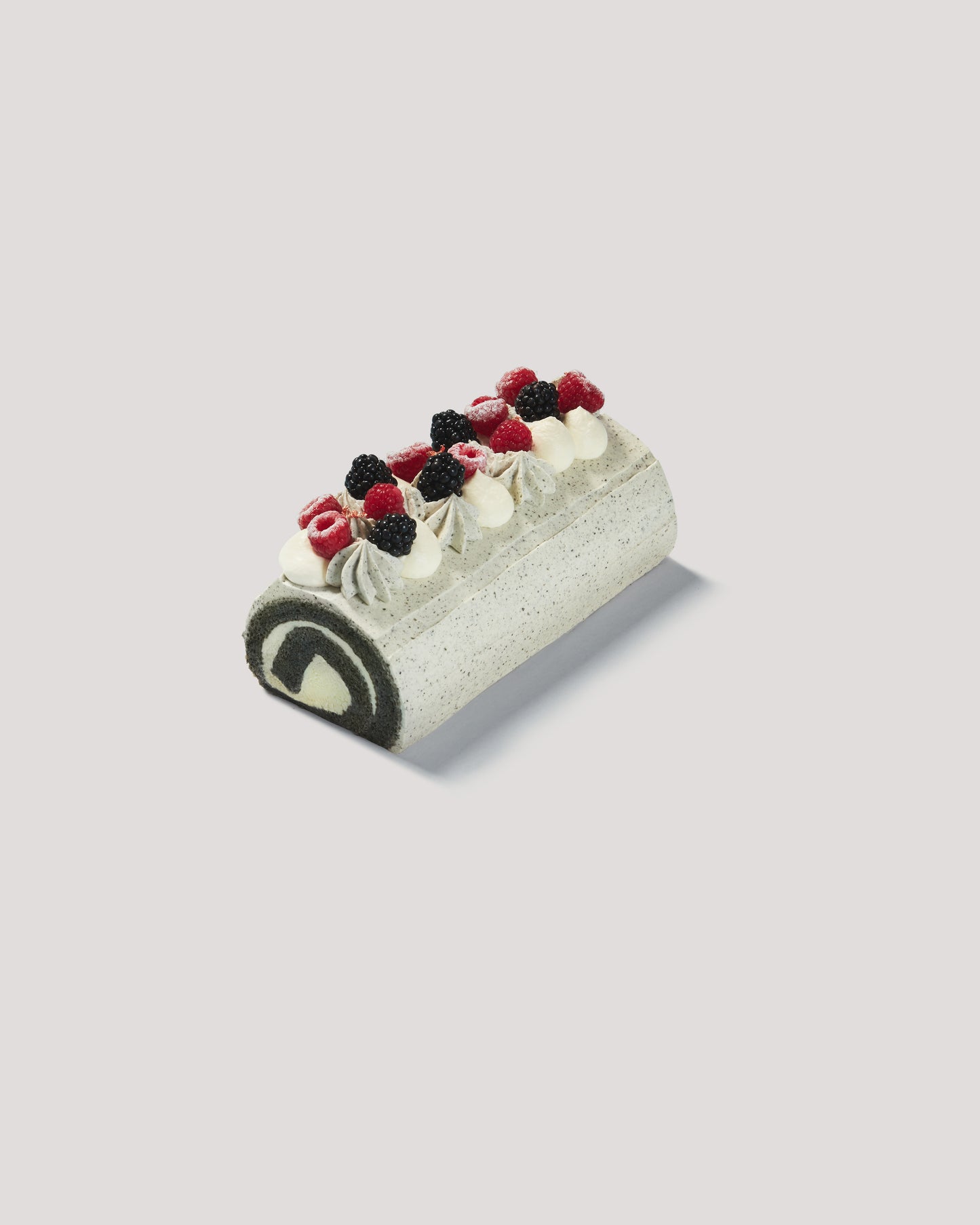 Black Sesame Whole Roll Cake