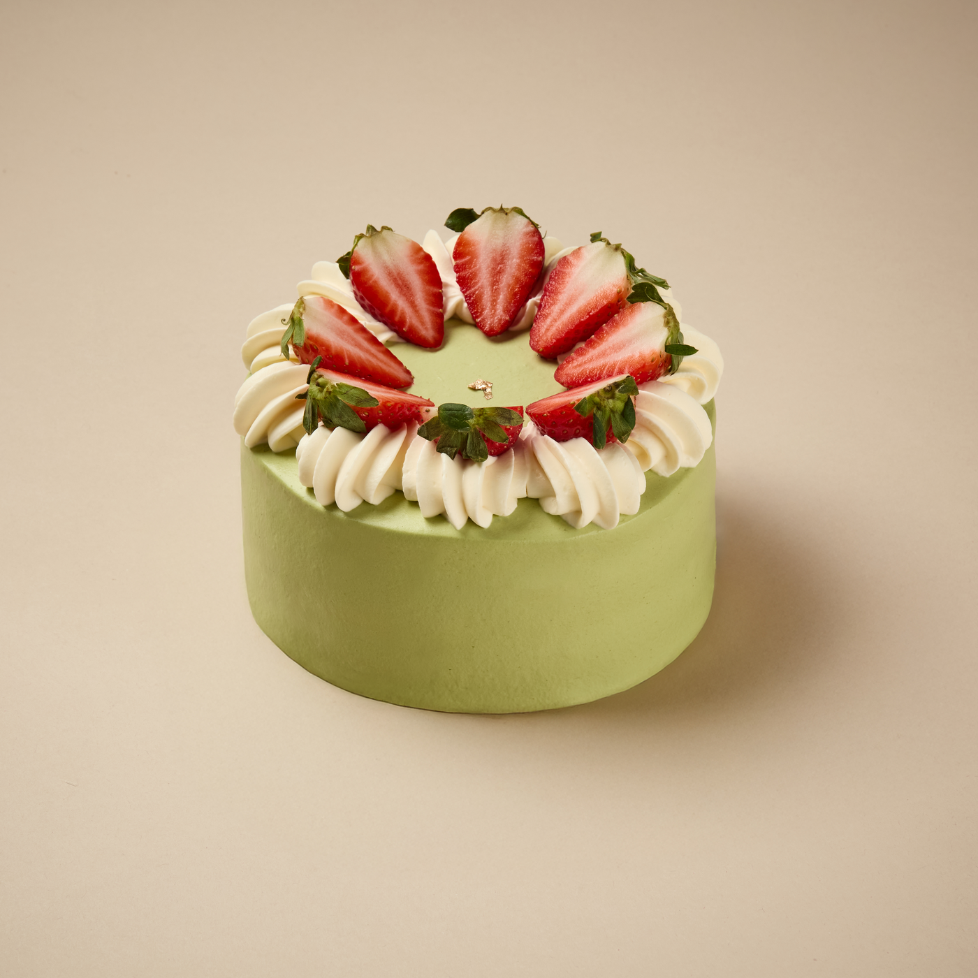 Matcha Strawberry Shortcake
