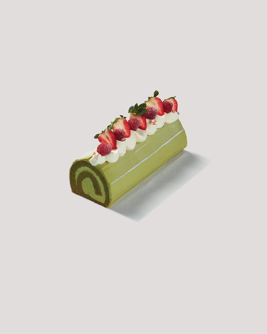 Matcha Whole Roll Cake