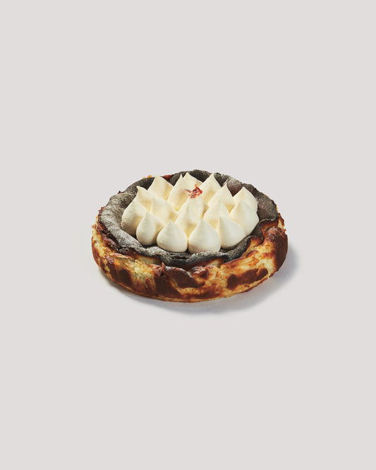 Matcha & Vanilla Basque Cheesecake